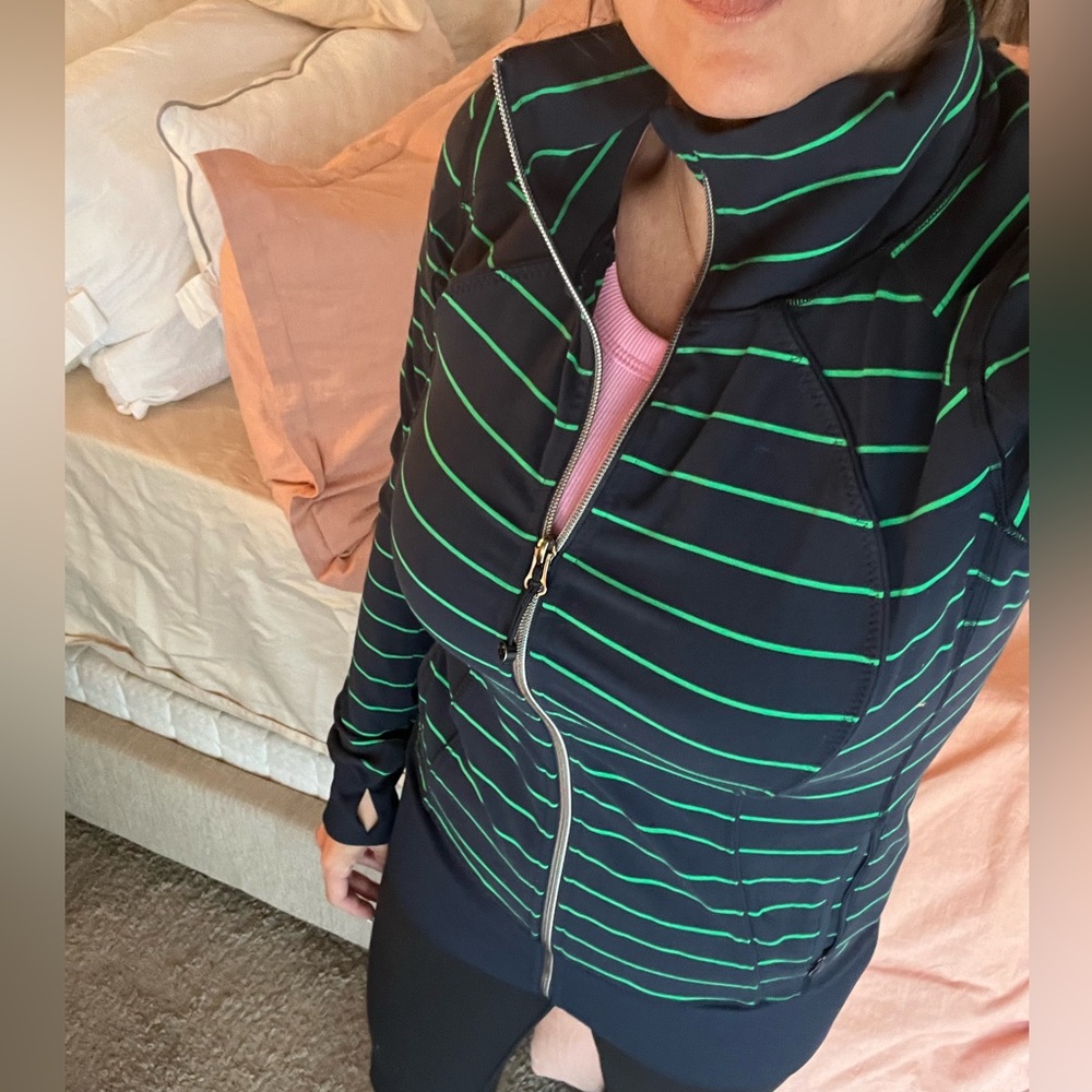 Lululemon long yoga style jacket